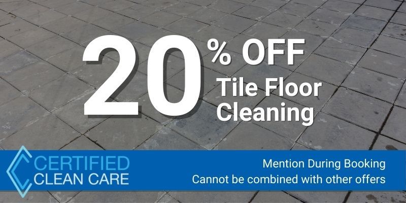 Tile Floor Cleaning Coupon