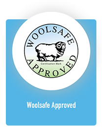 Carpet Cleaning in Augusta. Woolsafe Approved Badge