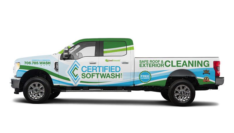 Certified Soft Wash Truck