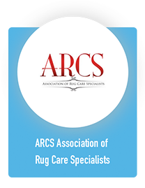 Association of Rug Care Specialists Badge. Carpet Cleaning in Augusta
